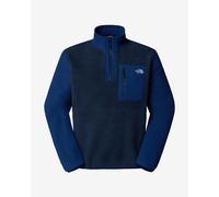 The North Face Yumiori 1/4 Zip Fleece Storm Blue - XL