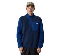 The North Face Yumiori 1/4 Zip Fleece: Summit Navy/Estate Blue: XL Siz