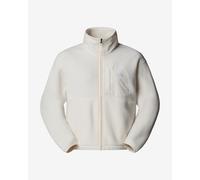 The North Face - Women's Yumiori Off Peak Full Zip Jacket - Fleece jacket size L, white/grey