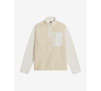 The North Face Mens Regular Fit Yumiori Quarter Zip Fleece - Colour: MIA Desert Stone/White - Size: Small