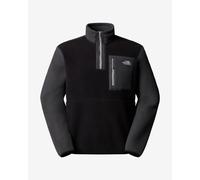 The North Face Yumiori Quarter Zip Fleece Black Dark Grey - L