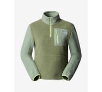 The North Face Yumiori Quarter Zip Fleece Green Women - XL