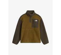 The North Face - Kid's Teen Yumiori 1/4 Zip Jacket - Fleece jumper size M, brown