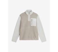 The North Face Mens Regular Fit Yumiori Quarter Zip Fleece - Colour: SM4 Stone Slab/Cumulus Cloud - Size: Medium
