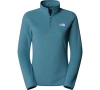 The North Face - Zip Fleece - W 100 Glacier 1/4 Zip Stormy Blue for Women - Size S Blue
