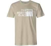The North is Ace - Mens T Shirt Sand