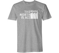 The North is Ace - Mens T Shirt Sports Grey