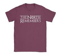 The North Remembers Mens T-Shirt Game of Thrones Final Season Gift Present Him