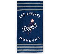 The Northwest Company MLB Los Angeles Dodgers Striped Beach Towel, 30 x 60-inches