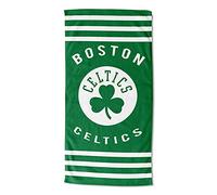 The Northwest Company Unisex's Beach Towel, Boston Celtics (Stripes), 30" x 60"
