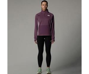 The Noth Face Women's Mountain Athletics Fleece 1/4 Zip Sweatshirt, Midnight Mountain Athleticsuve/Purple C, XS