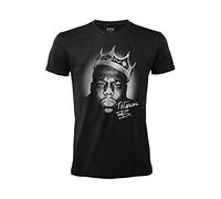 The Notorious Big T-Shirt Rapper B.I.G. Hip Hop Music Official Black Cotton Unisex Adult Boy (XXL)