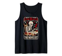 The Novelist Tarot Card Halloween Writer Author Book Lover Tank Top
