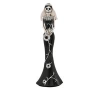 The Novelties Company Hocus Pocus Skeleton Bride Figurine in Black The Novelties Company Black