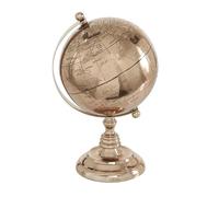 The Novogratz Aluminum Globe, 7" x 7" x 11", Rose Gold