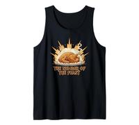The Number of The Feast Funny Thanksgiving Roasted Turkey Tank Top