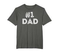 The Number One Fathers Day Top For A Number One Dad Figure T-Shirt