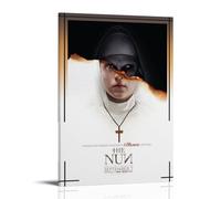 The Nun Poster Canvas Oil Painting Canvas Art Poster Home Hanging Painting Bar Art Interior Wall Decoration PosterFrame-style24x36inch(60x90cm)