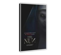 The Nun Posters Classic Thriller Movie Vintage Film 8 Canvas Poster Bedroom Decor Landscape Office Room Decor Gift 20x30inch(50x75cm)