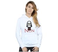 The Nun Women's Chibi Scare Hoodie in White | Size: 2XL The Nun White 2XL