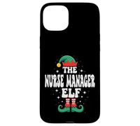 The Nurse Manager Elf Funny Christmas Matching Family Case for iPhone 15 Plus