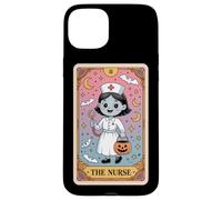 The Nurse Tarot Card Halloween - Cute Mystical Nurse Costume Case for iPhone 15 Plus