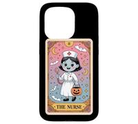 The Nurse Tarot Card Halloween - Cute Mystical Nurse Costume Case for iPhone 15 Pro