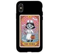 The Nurse Tarot Card Halloween - Cute Mystical Nurse Costume Case for iPhone X/XS