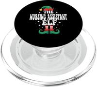 The Nursing Assistant Elf Funny Christmas Matching Family PopSockets PopGrip for MagSafe