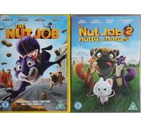 THE NUT JOB 1-2 COMPLETE MOVIE COLLECTION / 1. THE NUT JOB / 2. THE NUT JOB 2 - NUTTY BY NATURE = ULTIMATE 2x DVD SET