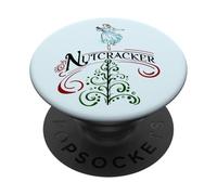 The Nutcracker Ballet Christmas Tree Holiday Dance PopSockets Adhesive PopGrip