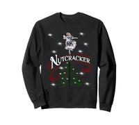 The Nutcracker Ballet Christmas Tree Holiday Dance Sweatshirt