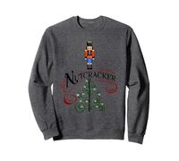 The Nutcracker Ballet Christmas Tree Holiday Dance Sweatshirt