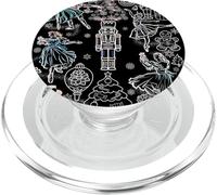 The Nutcracker Ballet Clara Christmas Tree Dance Ballerina PopSockets PopGrip for MagSafe