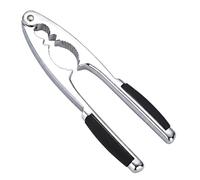 The Nutcracker, Heavy Duty Nut Cracker for All Nuts, Effortless Walnut and Pecan Opener with Ergonomic Handle, Versatile Kitchen Tool for Baking and Seafood Preparation, Durable Black Handle Design