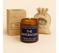 The Nutcracker Luxury Hand Poured Candle | Vegan | Eco Friendly | Hand Crafted, | 50+ Hour Burn Time | Soy Wax | Handmade | Artisan | Small Batch | Cosy Candle | The Epiphany of Christmas