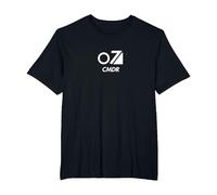 The O7 CMDR Salute T-Shirt, Men's Big and Tall, Black, 4X Tall