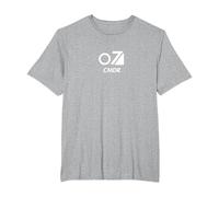 The O7 CMDR Salute T-Shirt, Men's Big and Tall, Heather Grey, 3X Tall