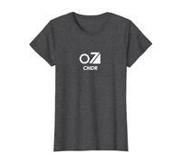 The O7 CMDR Salute T-Shirt, Women, Dark Heather Grey, X-Small