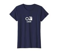 The O7 CMDR Salute T-Shirt, Women, Navy Blue, Medium