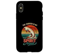 The Oarfish Is My Spirit Animal Funny Wild Sea Creature Case for iPhone X/XS