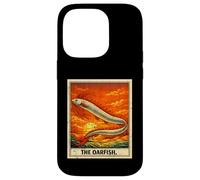 The Oarfish Tarot Card Sunset Artwork Sea Creature Fans Case for iPhone 14 Pro