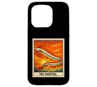 The Oarfish Tarot Card Sunset Artwork Sea Creature Fans Case for iPhone 15 Pro
