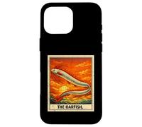 The Oarfish Tarot Card Sunset Artwork Sea Creature Fans Case for iPhone 16 Pro Max