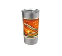 The Oarfish Tarot Card Sunset Artwork Sea Creature Fans Stainless Steel Insulated Tumbler