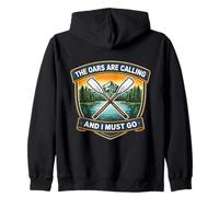 The Oars Are Calling And I Must Go Rowing Crew Team Member Zip Hoodie