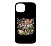 The Oath Lives On Est 1776 Veteran Service Patriot USA Flags Case for iPhone 13