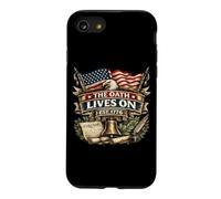 The Oath Lives On Est 1776 Veteran Service Patriot USA Flags Case for iPhone SE (2020) / 7/8