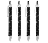 The Obstacle Is The Path Ballpoint Pens 0.5mm Fine Black Ink Retractable Writing Rollerball Pen for Home Office
