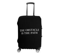 The Obstacle is The Path Custom Suitcase Cover Washable Travel Luggage Protector Case